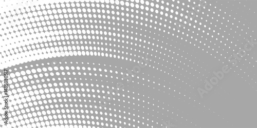 Dots halftone white and blue color pattern gradient grunge texture background. Dots pop art comics sport style vector dots halftone blue and white abstarct background vector illustration