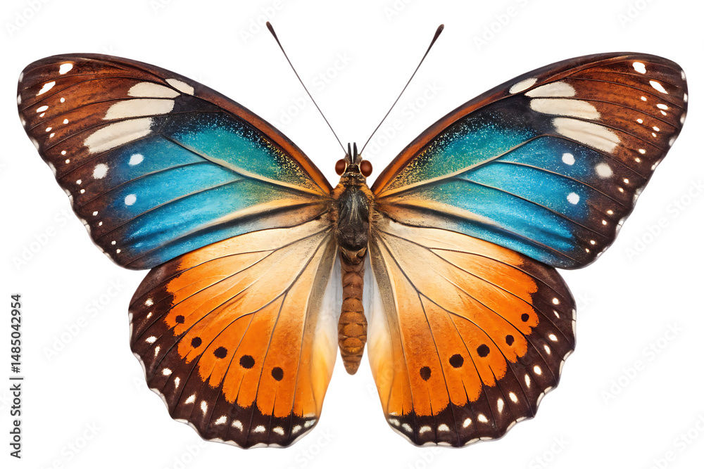 Obraz premium butterfly isolated on white, transparent background. PNG AI generated
