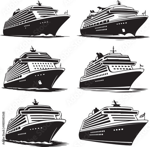 “Ship Vector Bundle | Sailing, Pirate, Cruise & Nautical SVG Clipart for Logos, Shirts & Crafts”