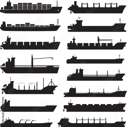 “Ship Vector Bundle | Sailing, Pirate, Cruise & Nautical SVG Clipart for Logos, Shirts & Crafts”