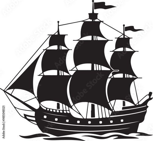 “Ship Vector Bundle | Sailing, Pirate, Cruise & Nautical SVG Clipart for Logos, Shirts & Crafts”