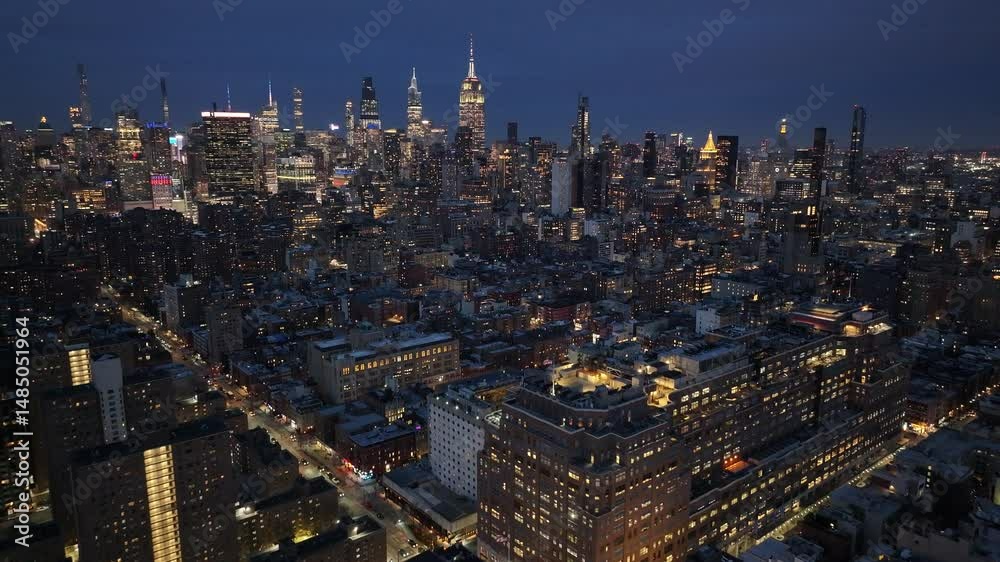 custom made wallpaper toronto digitalNight Skyline Of New York Skyline At Manhattan In New York United States. Night City Landscape. Financial District. New York Skyline At New York United States. Highrise Buildings Scenery. 
