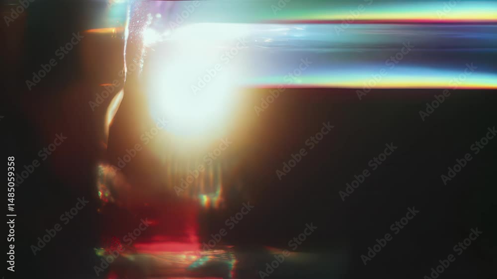 abstract colorful blurred background with Glitch Texture, noise effect and rapid motion