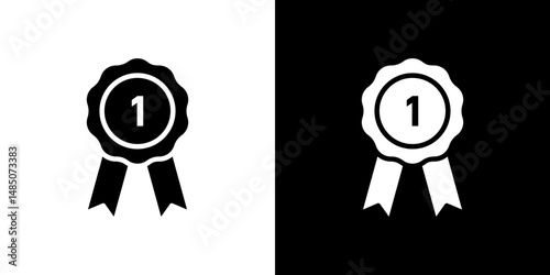 Badge icon vector design template elegant style