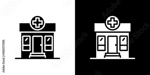 Pharmacy icon vector design template elegant style