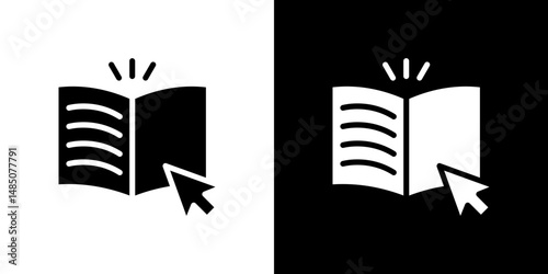 Guide icon vector design template elegant style