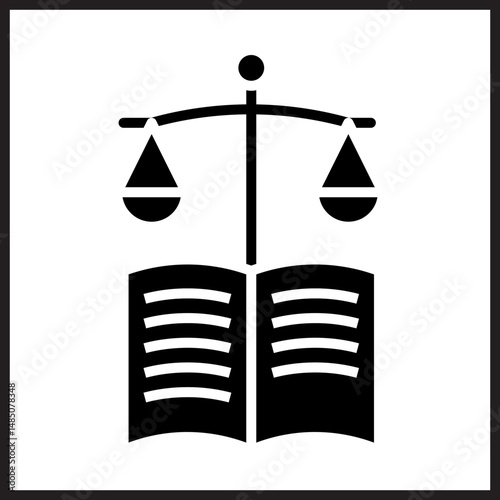 Legal Code icon Design