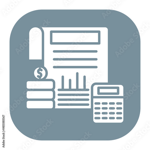 Budget Analysis Icon