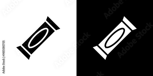 Candy-bar icon vector design template elegant style