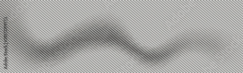 Halftone gradient background wave with diagonal stripes. Slanted textured vector pattern. Parallel line vintage paper texture for overlay, print, collage, cover.
