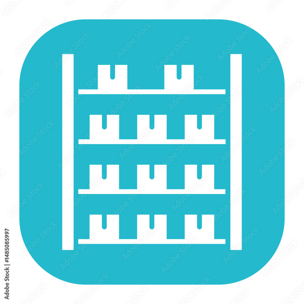 Naklejka premium Storage Rack Icon