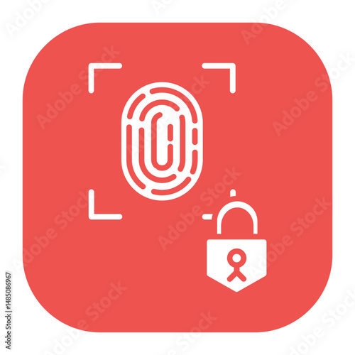 Biometric Authentication Icon