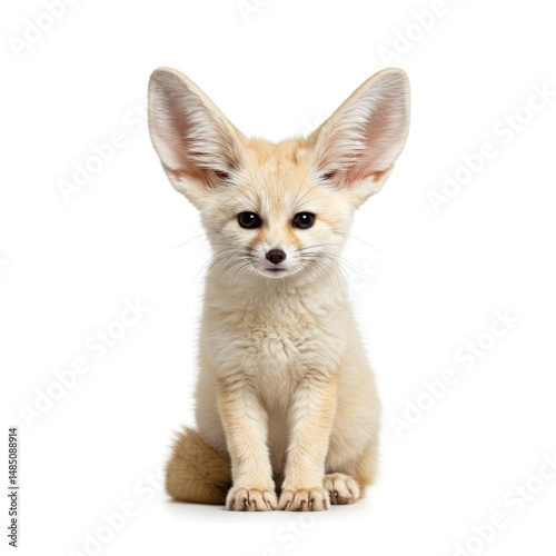 chihuahua puppy on white background
