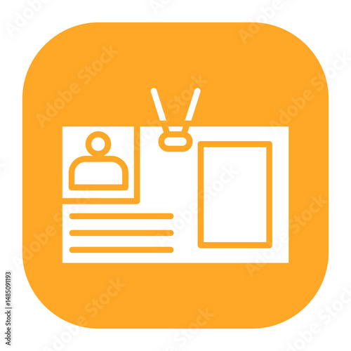 Employee Badge Icon