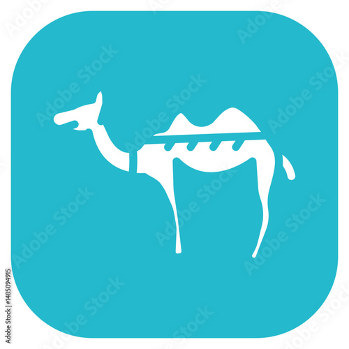Camel Caravan Icon
