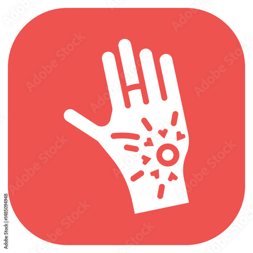 Henna Hands Icon