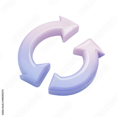 Free Download Digital graphic with light purple revolving arrows, incorporating a central green area and abstract, distorted shapes. - GFXLoad