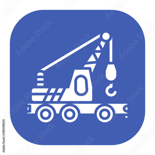 Mobile Crane Icon