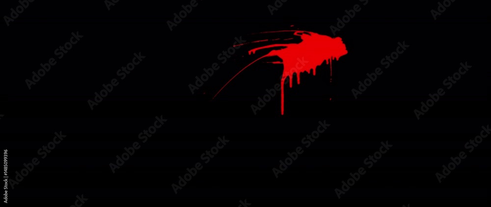 Realistic Blood Effect with Alpha Matte – Drip, Splat, and Pool VFX