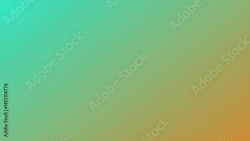 Aqua Orange Gradient Background 