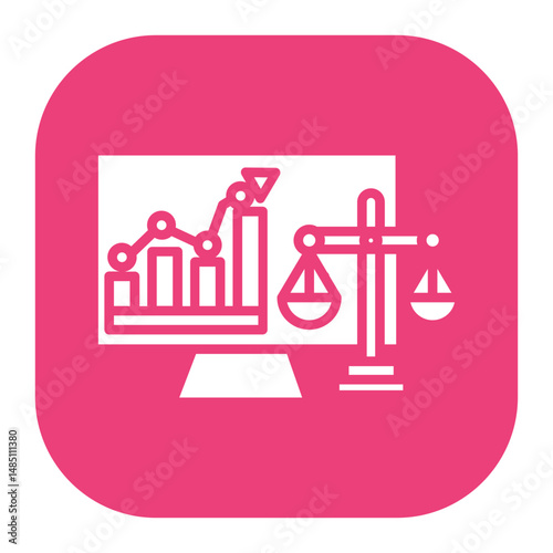 Legal Analysis Icon