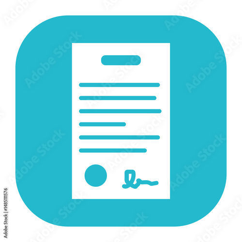 Marathon Certificate Icon