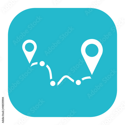 Marathon Route Icon