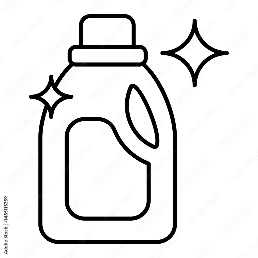 Obraz premium detergent icon