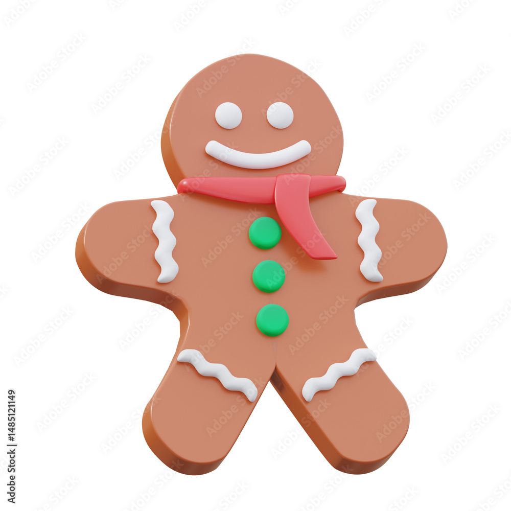 Obraz premium 3D Winter Icon illustration