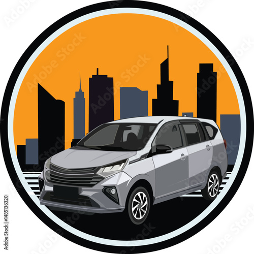 Small Family Car Logo