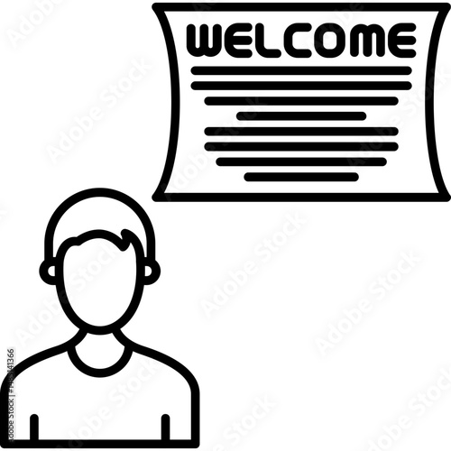 HR Welcome Icon