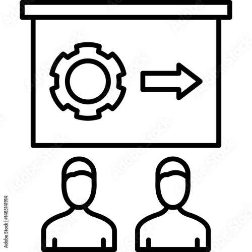 Orientation Presentation Icon
