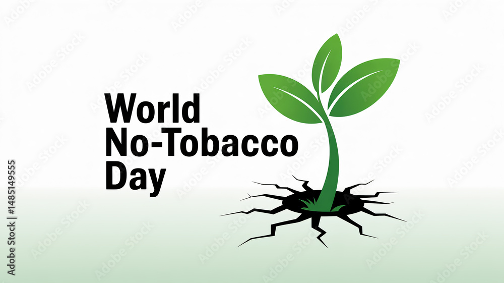 The logo for World No-Tobacco Day