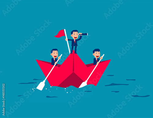 Vision. Leadership to lead business in crisis