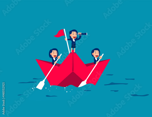 Vision. Leadership to lead business in crisis
