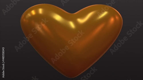 heart, turnaround animation