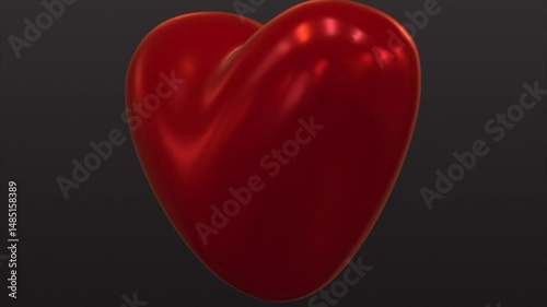 heart, turnaround animation
