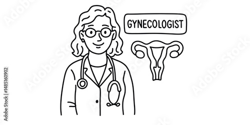 Gynecologist doctor