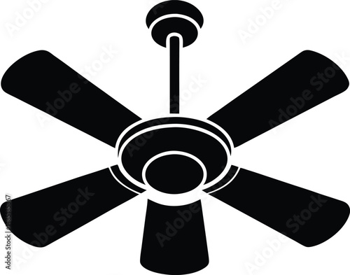 ceiling fan icon vector illustration