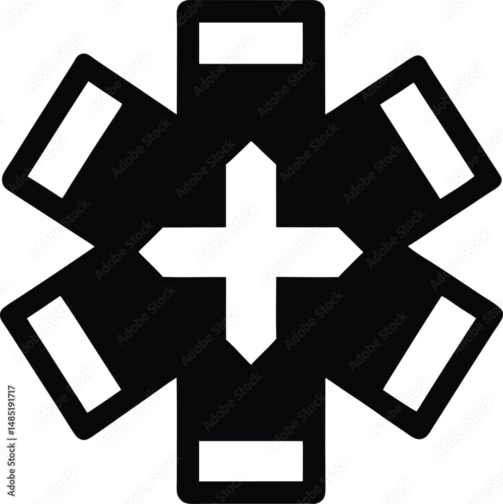 Obraz premium emergency icon vector illustration