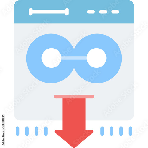 Browser Icon Vector Element