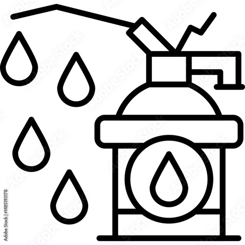 Oiler Icon Vector Element