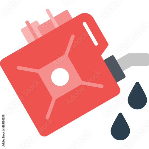 Gasoline Icon Vector Element
