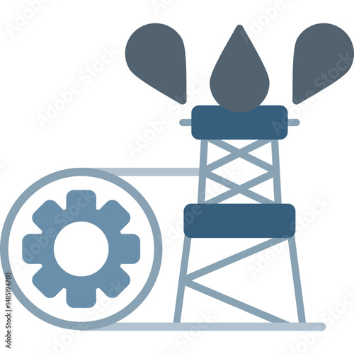 Extraction Icon Vector Element