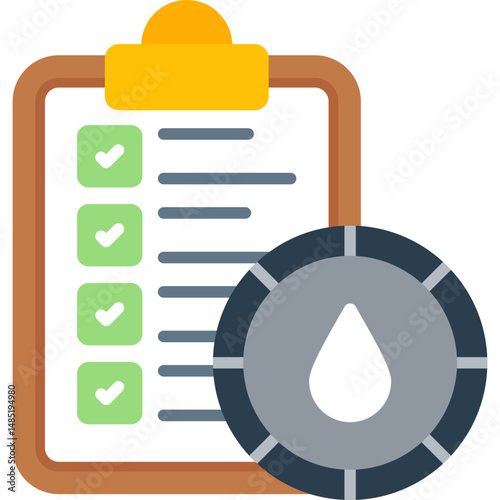 Business Task Icon Vector Element
