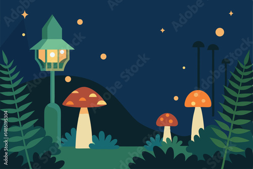 mushroom in the forest