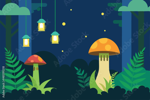 mushroom in the forest