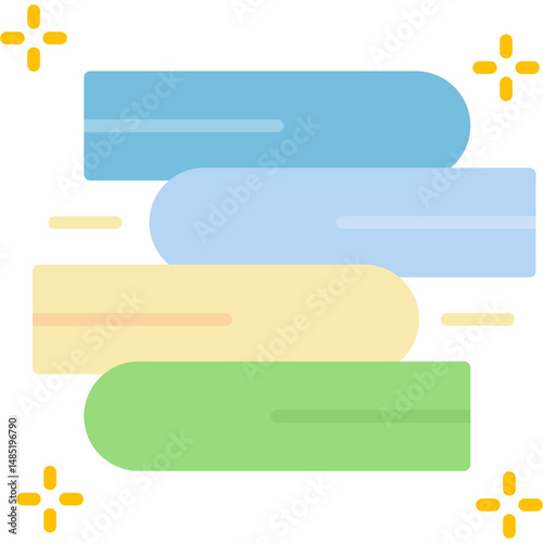 Towel Icon Vector Element