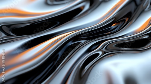 Abstract Liquid Metal Waves