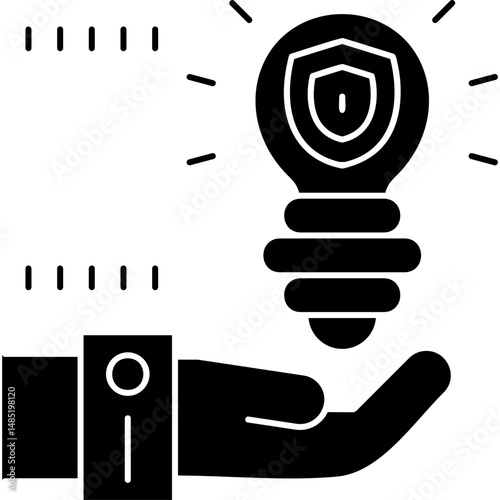Bulb Icon Vector Element
